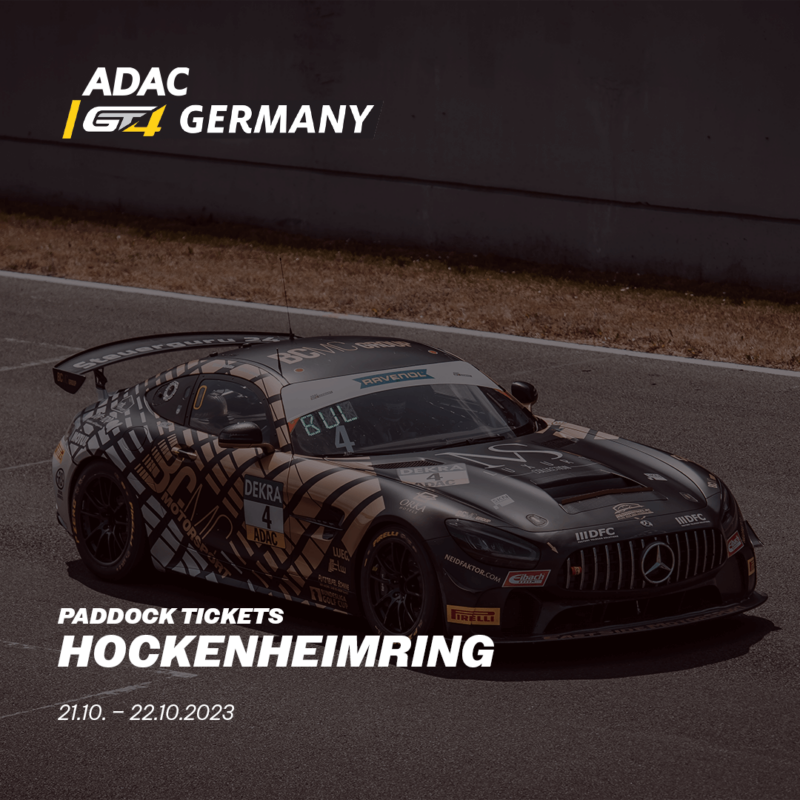 Exklusive BCMC Paddock Tickets zur ADAC GT4 Germany im Rahmen der weltberühmten DTM am Hockenheimring. Motorsport zum Anfassen!