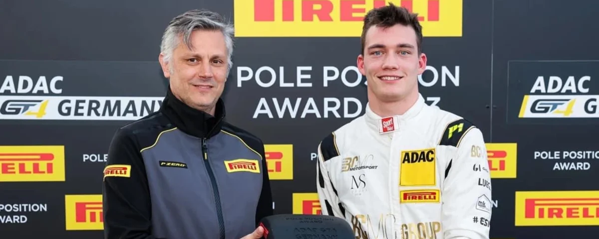 Pole Award Bulatov | BCMC Motorsport | ADAC GT4 Germany | GT4 European Series